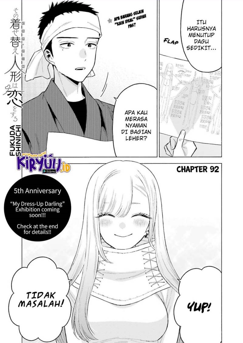 Manga Sono Bisque Doll wa Koi wo suru Chapter 92 gambar nomor 2