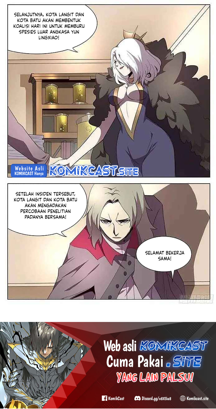 Girl and Science Chapter 110 Gambar 13