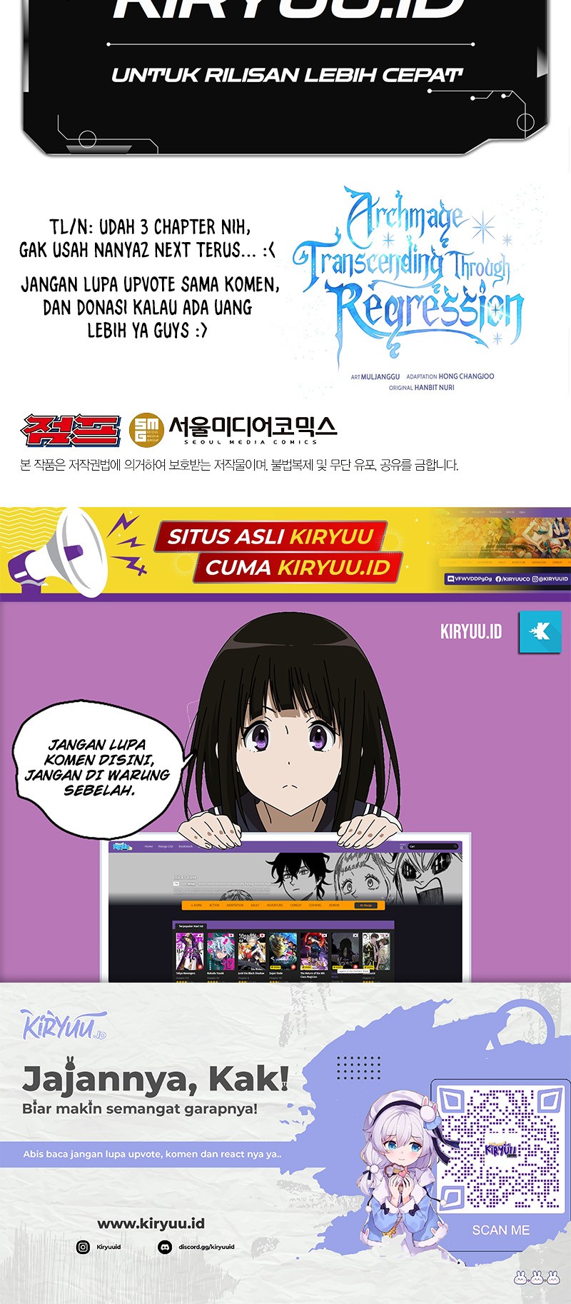 Archmage Transcending Through Regression Chapter 55 Gambar 47