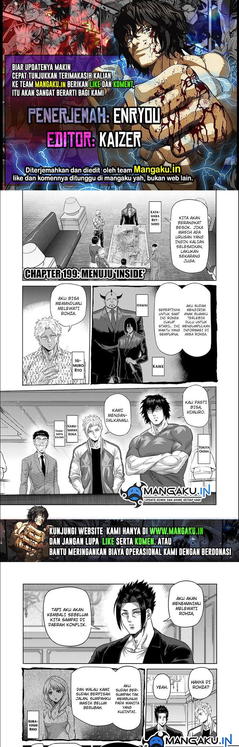 Komik Kengan Omega Chapter 199 gambar nomor 1