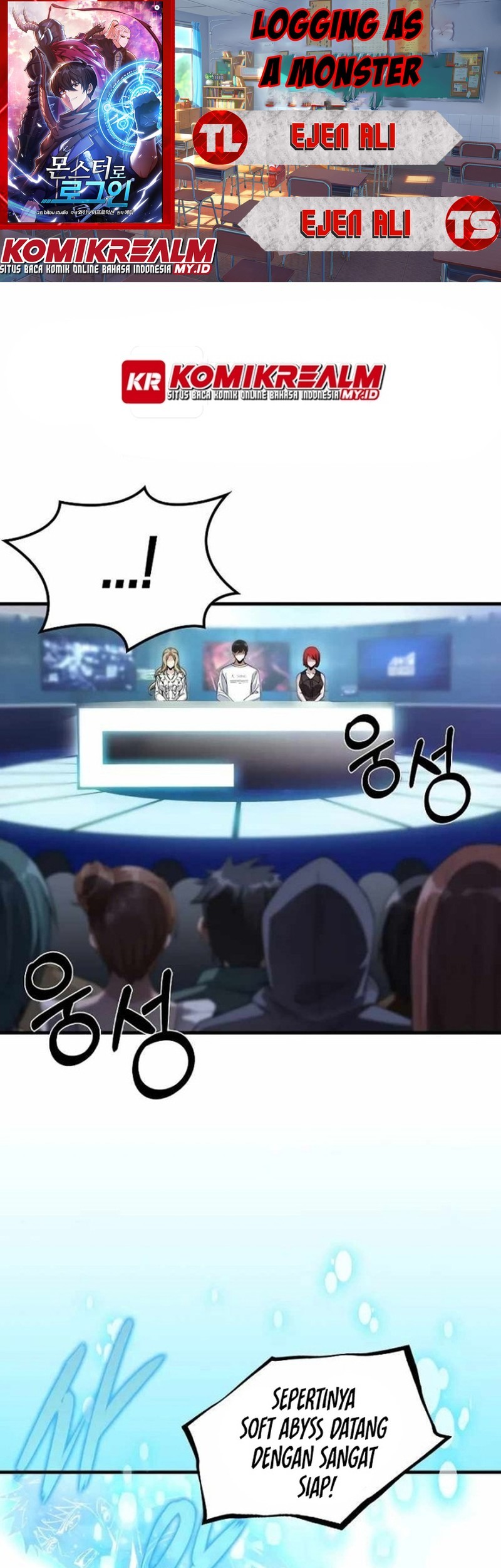 Komik Logging in as a Monster Chapter 02 gambar nomor 1