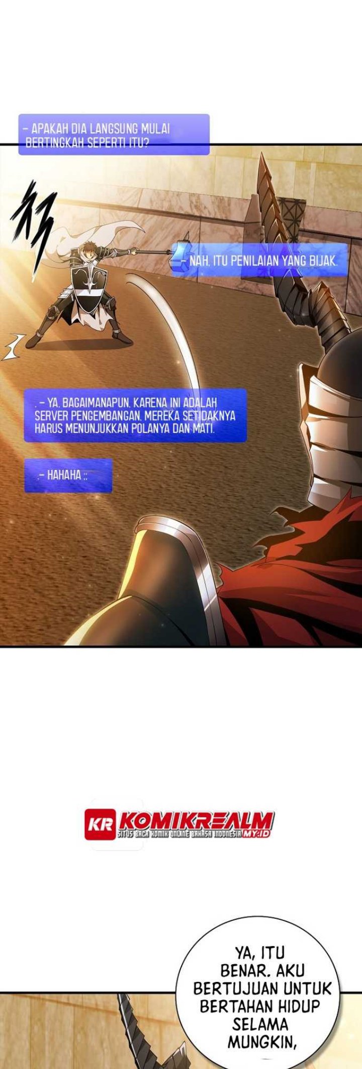 Logging in as a Monster Chapter 01 Gambar 73