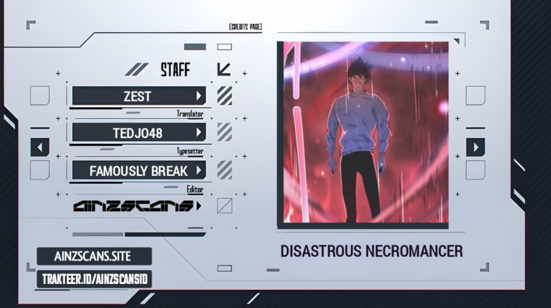 Komik Disastrous Necromancer Chapter 01 gambar nomor 1