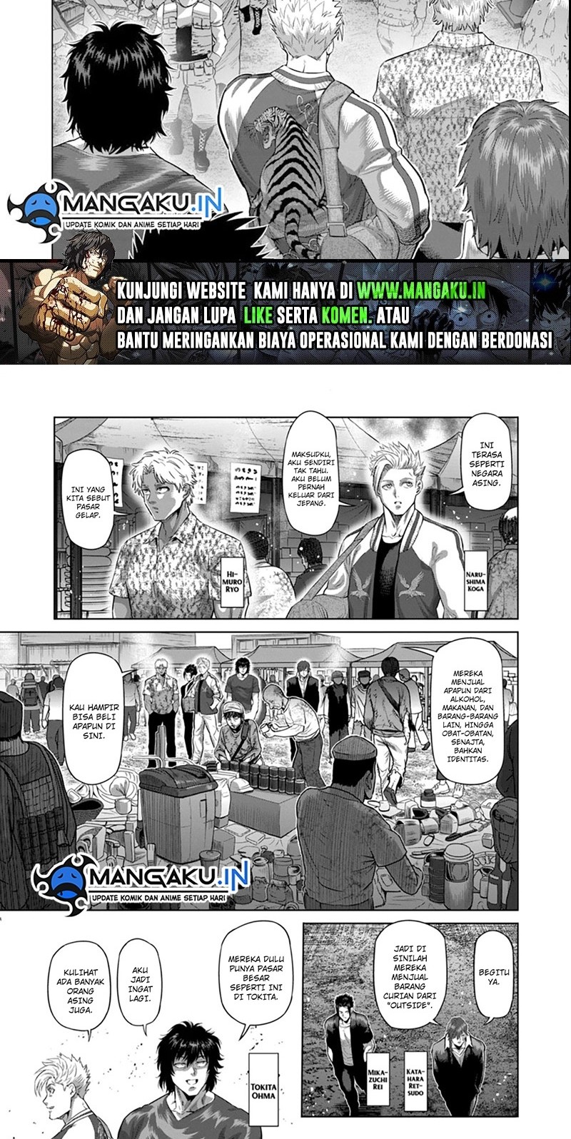 Manga Kengan Omega Chapter 200 gambar nomor 2