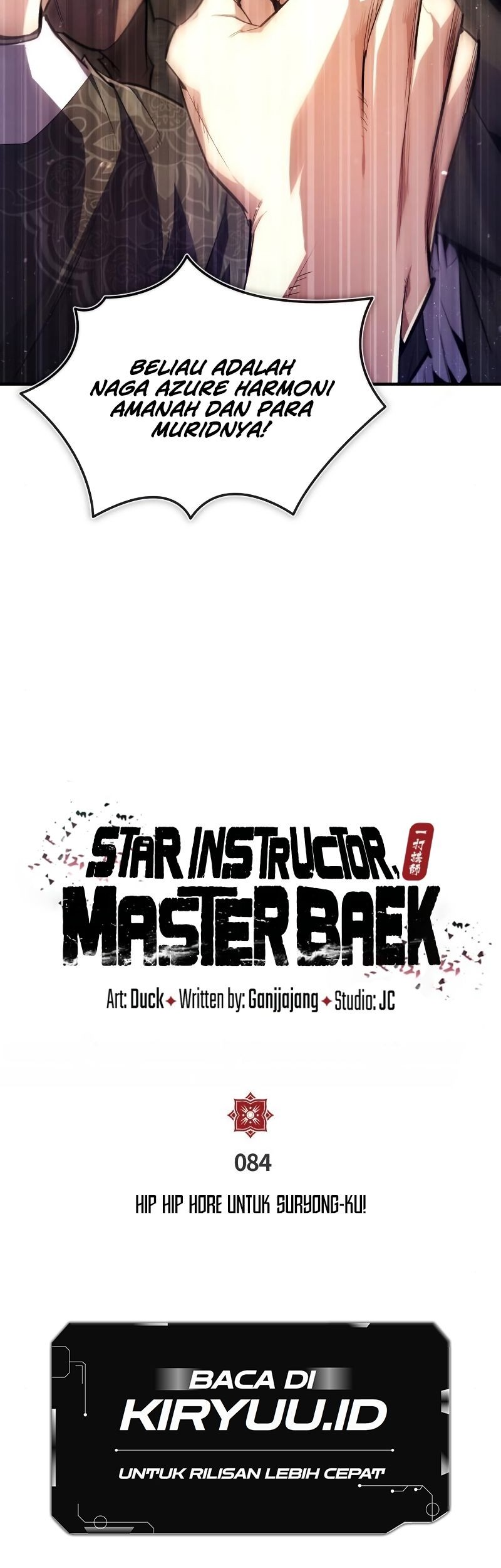 Number One Star Instructor Master Baek Chapter 84 Gambar 7