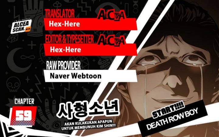 Komik Death Row Boy Chapter 59 gambar nomor 1