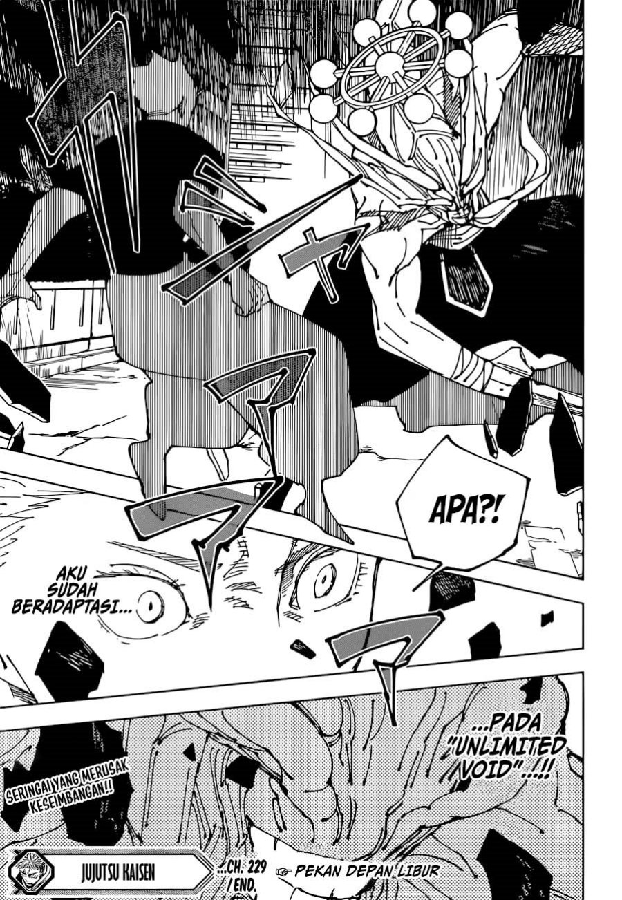 Jujutsu Kaisen Chapter 229 Gambar 18