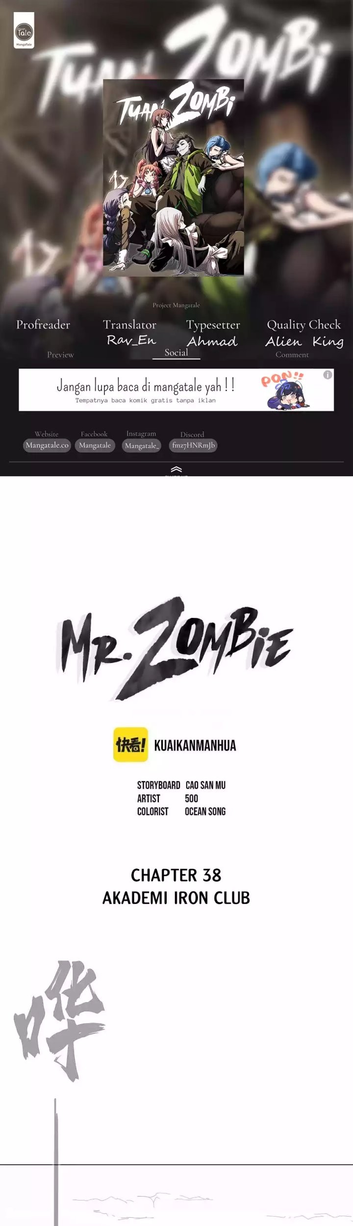 Komik Mr. Zombie Chapter 38 gambar nomor 1