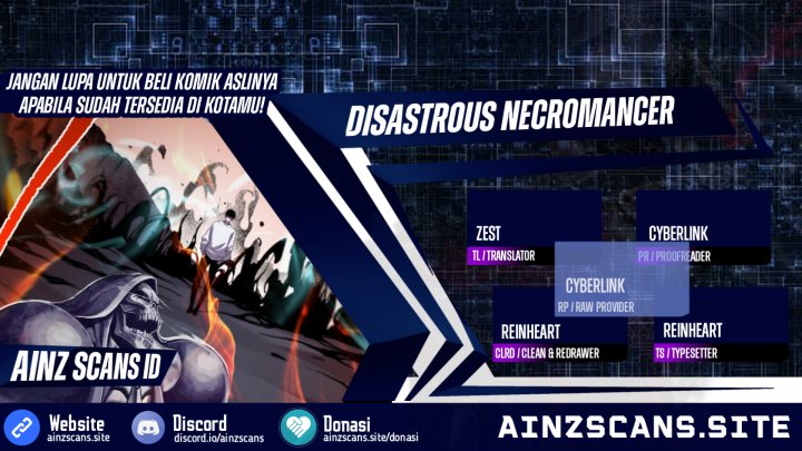 Komik Disastrous Necromancer Chapter 08 gambar nomor 1