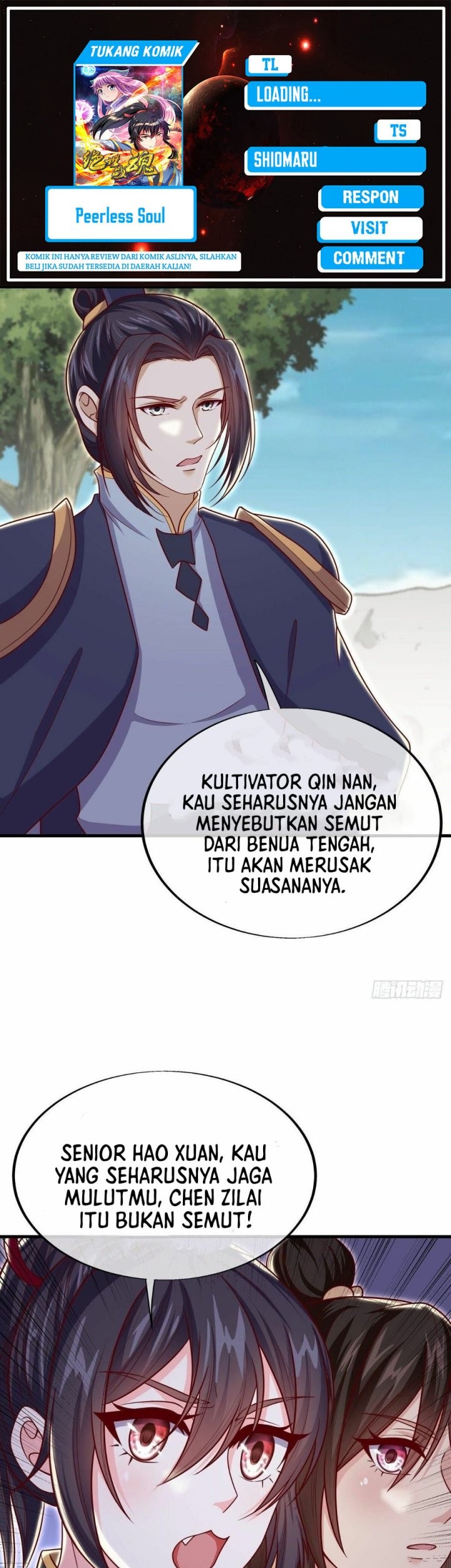 Komik Peerless Soul Chapter 495 gambar nomor 1
