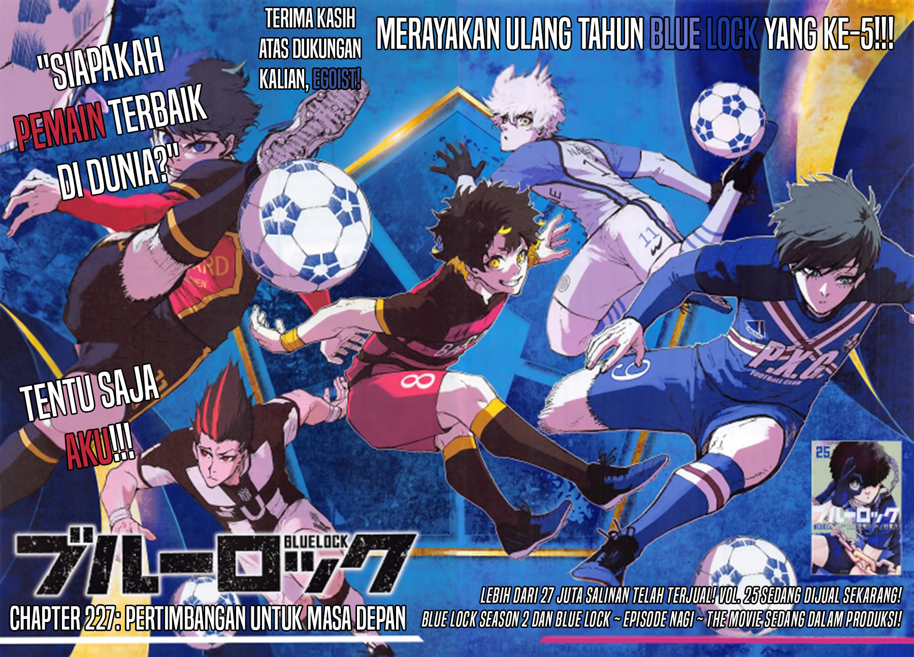 Manga Blue Lock Chapter 227 gambar nomor 2