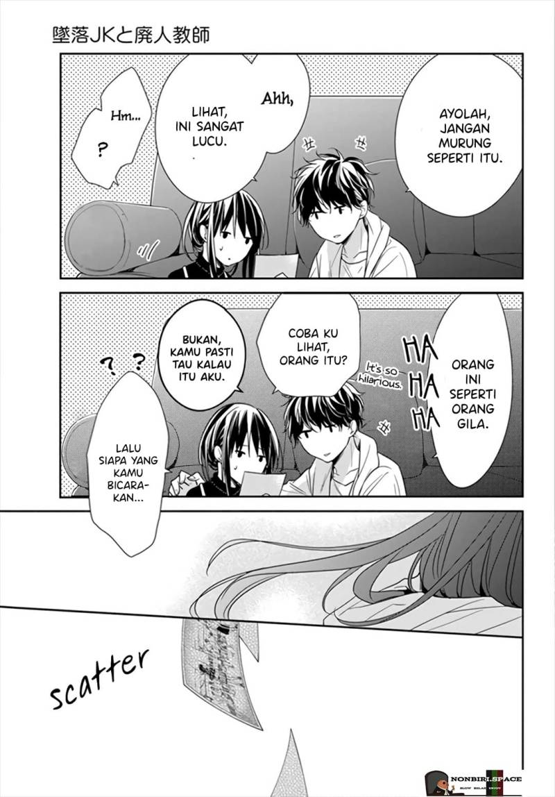 Tsuiraku JK to Haijin Kyoushi Chapter 26 Gambar 17