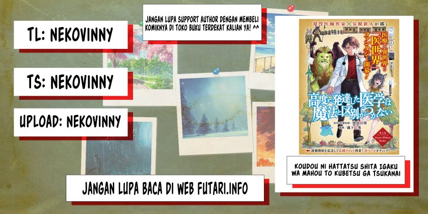 Komik Koudou ni Hattatsu Shita Igaku wa Mahou to Kubetsu ga Tsukanai Chapter 06 gambar nomor 1