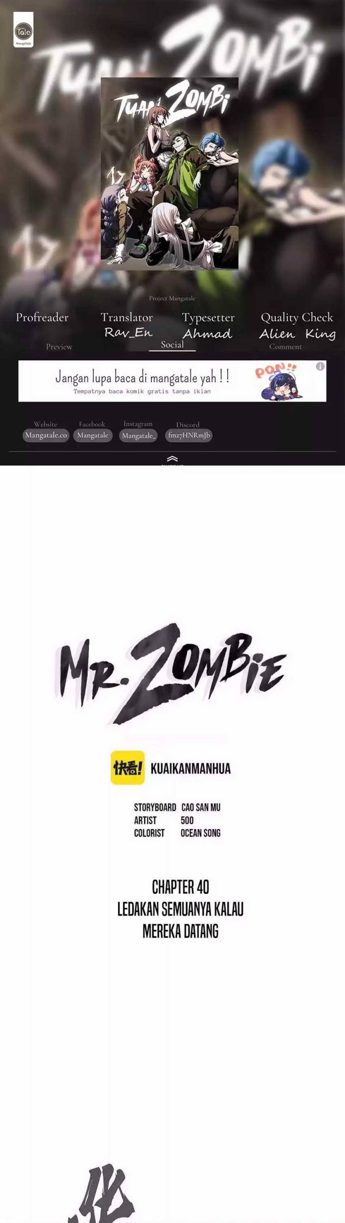 Komik Mr. Zombie Chapter 40 gambar nomor 1
