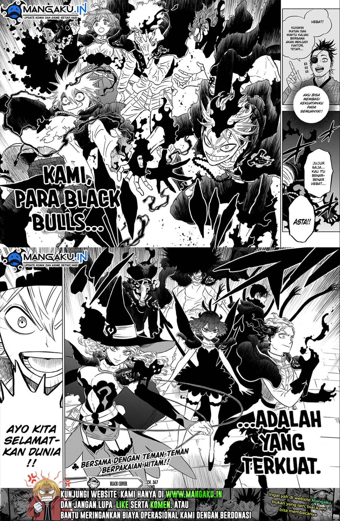 Black Clover Chapter 367 Gambar 11