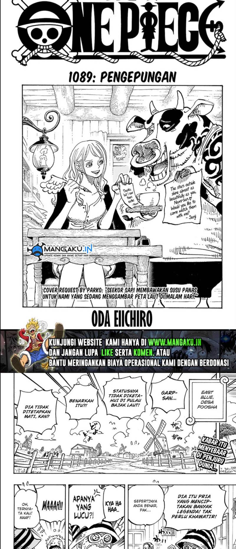 Manga One Piece Chapter 1089 gambar nomor 2