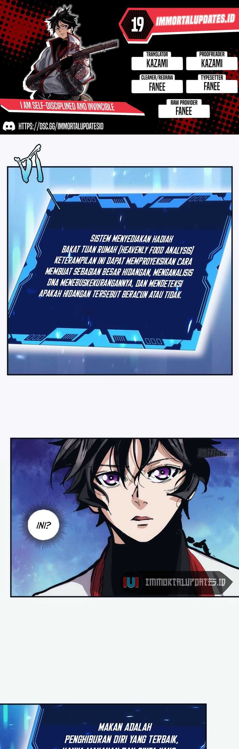 Komik I am Self-disciplined And Invincible Chapter 19 gambar nomor 1