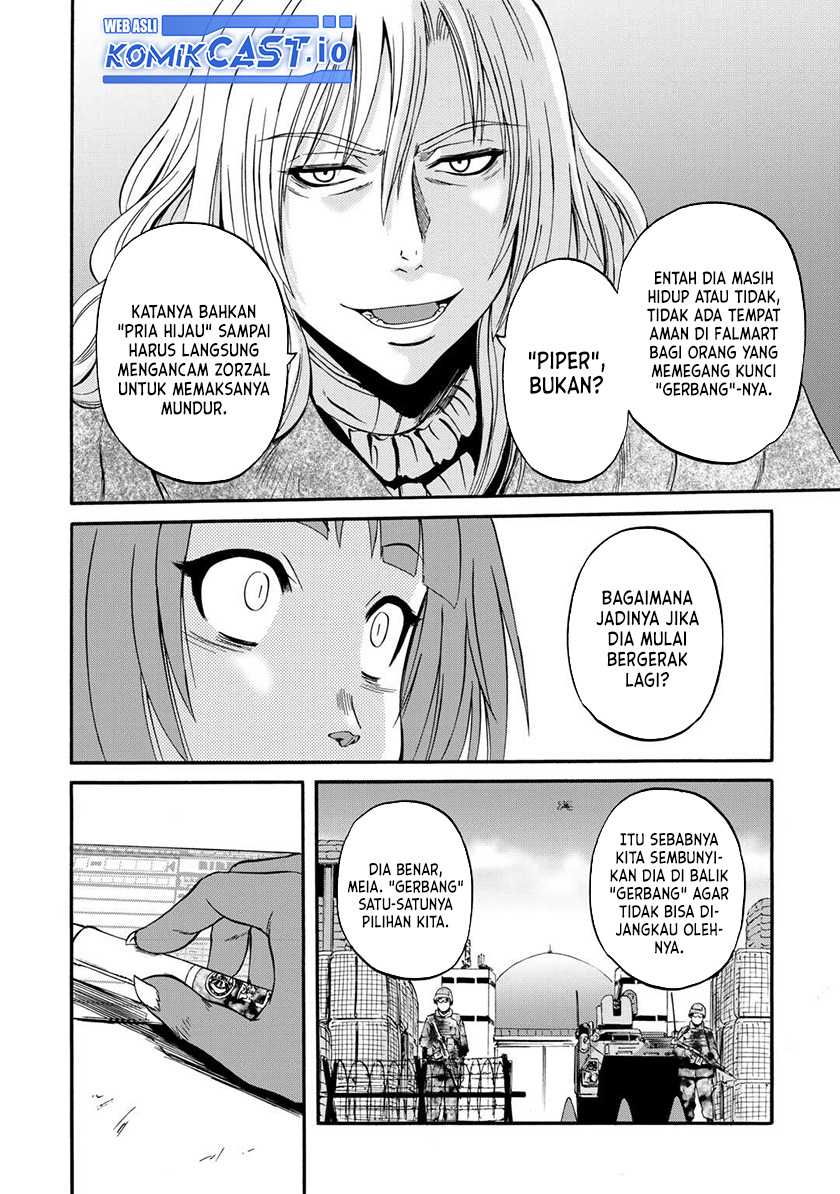 Gate – Jietai Kare no Chi nite Kaku Tatakeri Chapter 124 Gambar 11