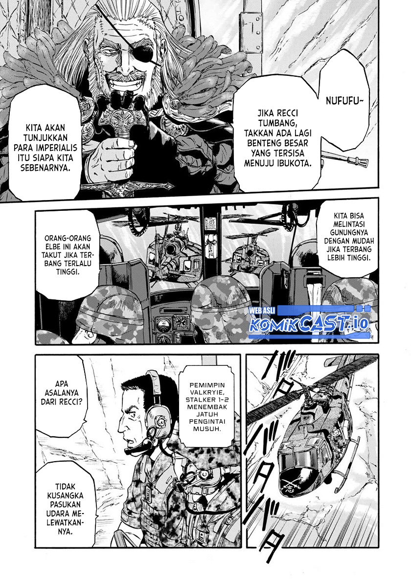 Gate – Jietai Kare no Chi nite Kaku Tatakeri Chapter 124 Gambar 27