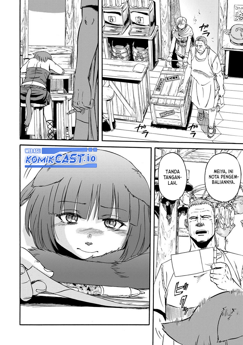 Gate – Jietai Kare no Chi nite Kaku Tatakeri Chapter 124 Gambar 9