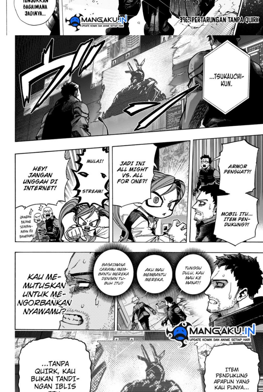 Boku no Hero Academia Chapter 396 Gambar 5