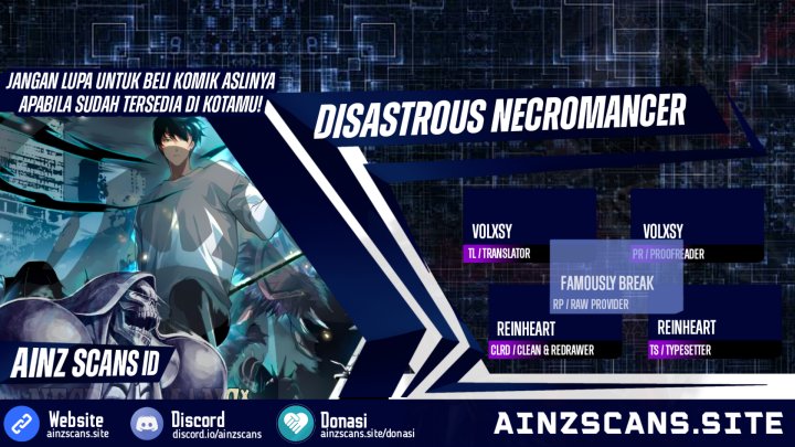 Komik Disastrous Necromancer Chapter 09 gambar nomor 1