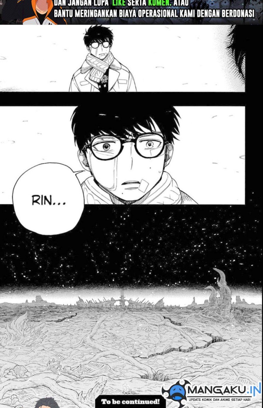 Ao no Exorcist Chapter 143.2 Gambar 18