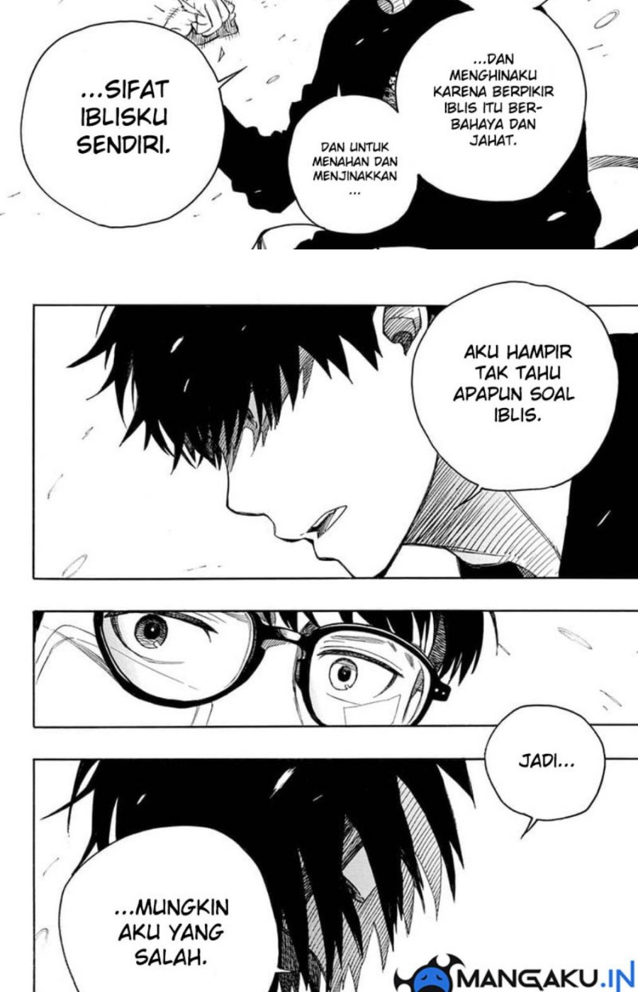 Ao no Exorcist Chapter 143.2 Gambar 13