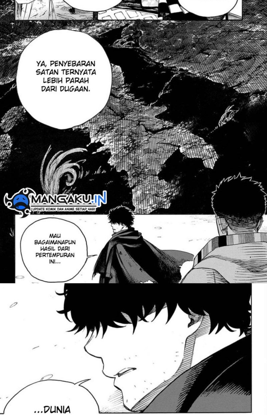 Ao no Exorcist Chapter 143.2 Gambar 6