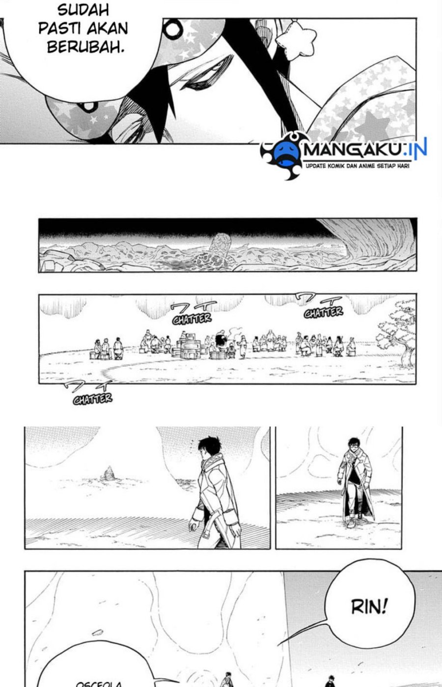 Ao no Exorcist Chapter 143.2 Gambar 7