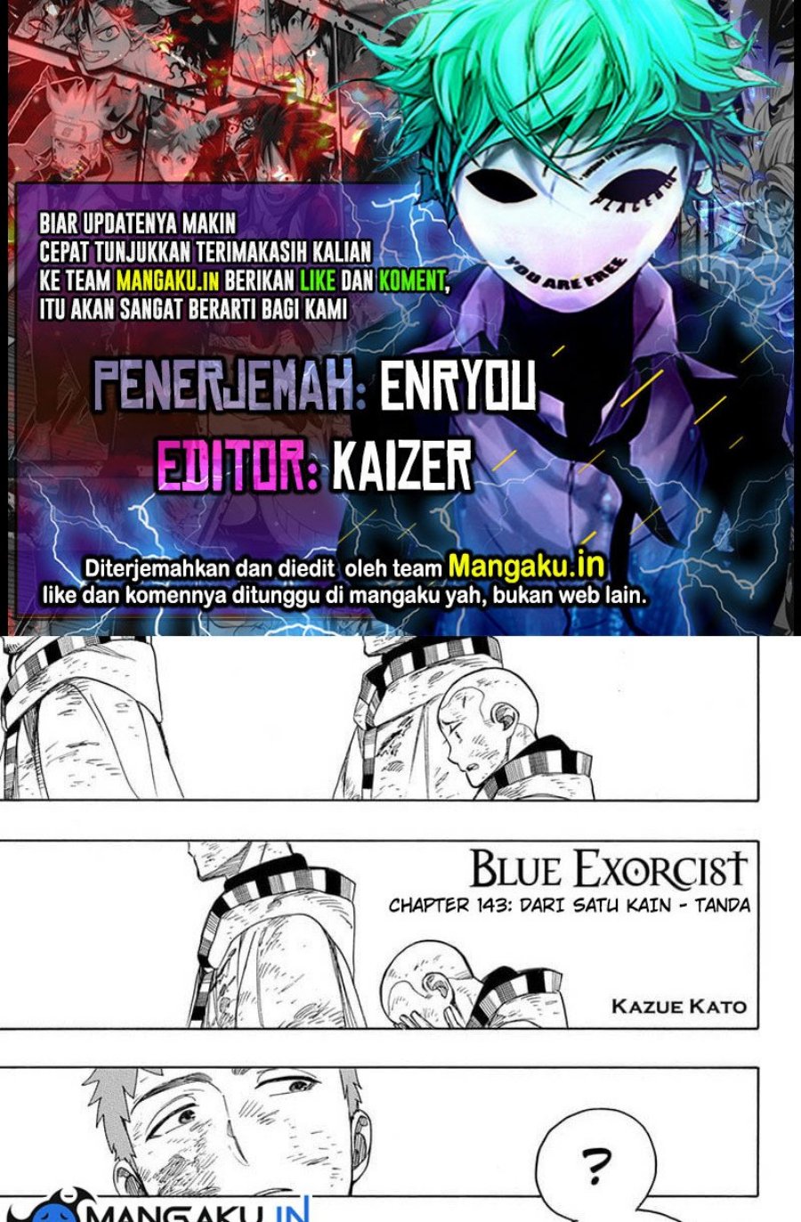 Komik Ao no Exorcist Chapter 143.1 gambar nomor 1