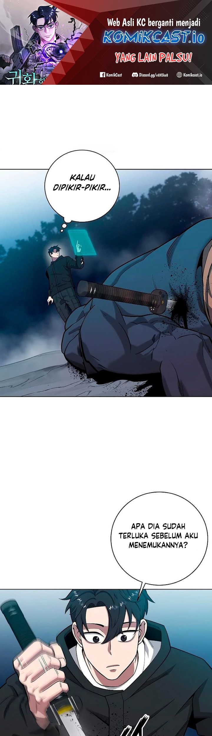 Manhwa The Dark Mage’s Return to Enlistment Chapter 26 gambar nomor 2