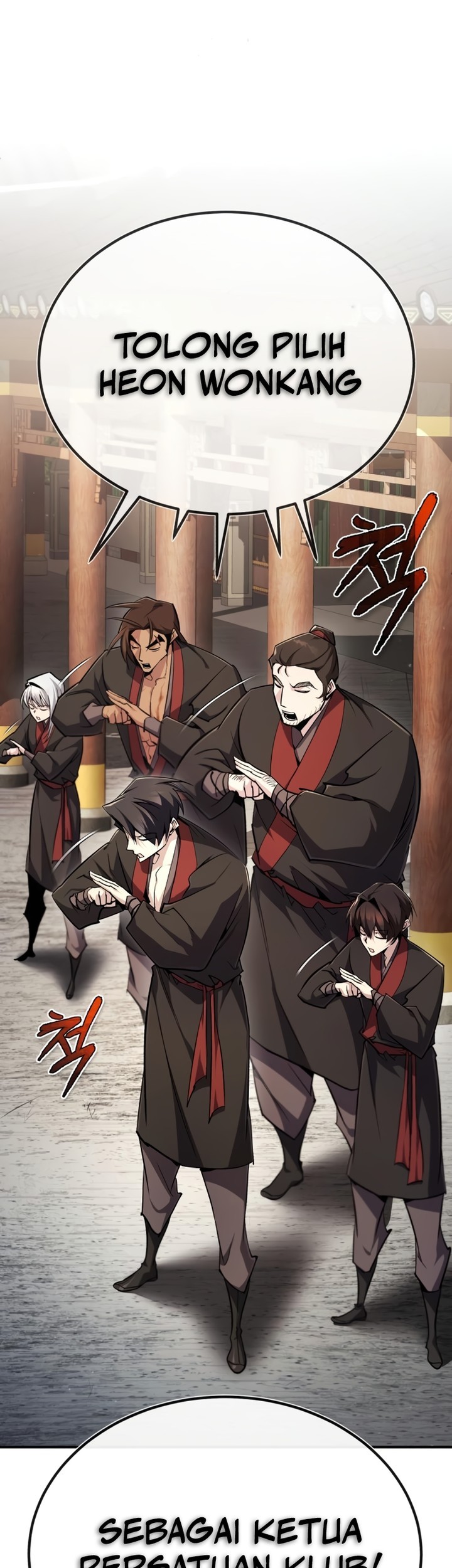 Manhwa Number One Star Instructor Master Baek Chapter 87 gambar nomor 2