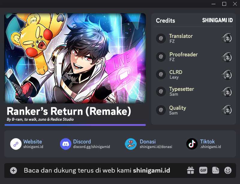 Komik Ranker’s Return (Remake) Chapter 115 gambar nomor 1