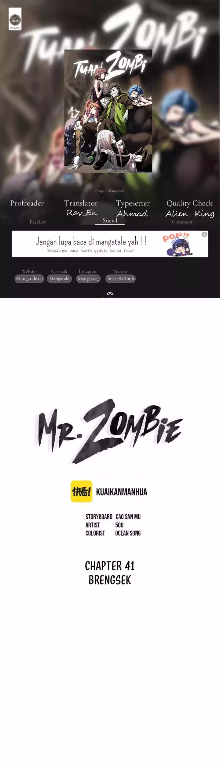 Komik Mr. Zombie Chapter 41 gambar nomor 1