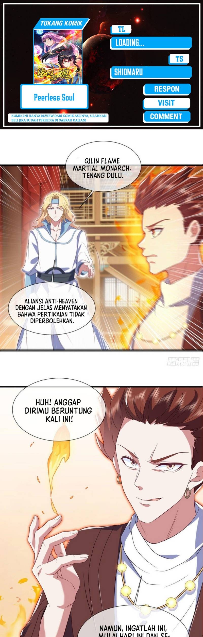 Komik Peerless Soul Chapter 504 gambar nomor 1