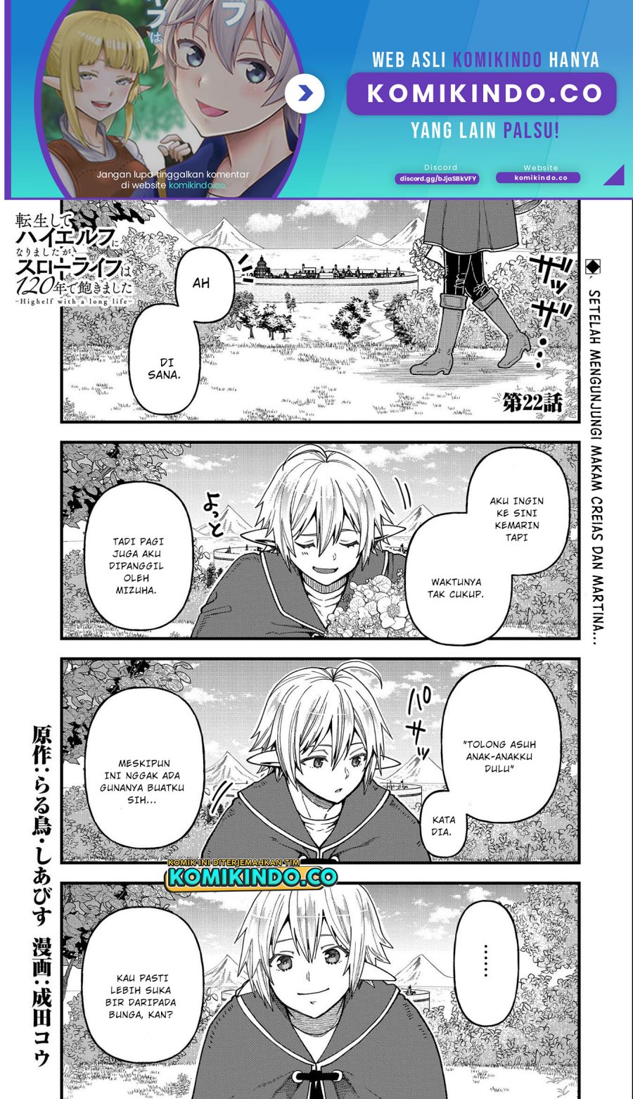 Manga Tensei Shite High Elf ni Narimashitaga, Slow Life wa 120-nen de Akimashita Chapter 22.1 gambar nomor 2