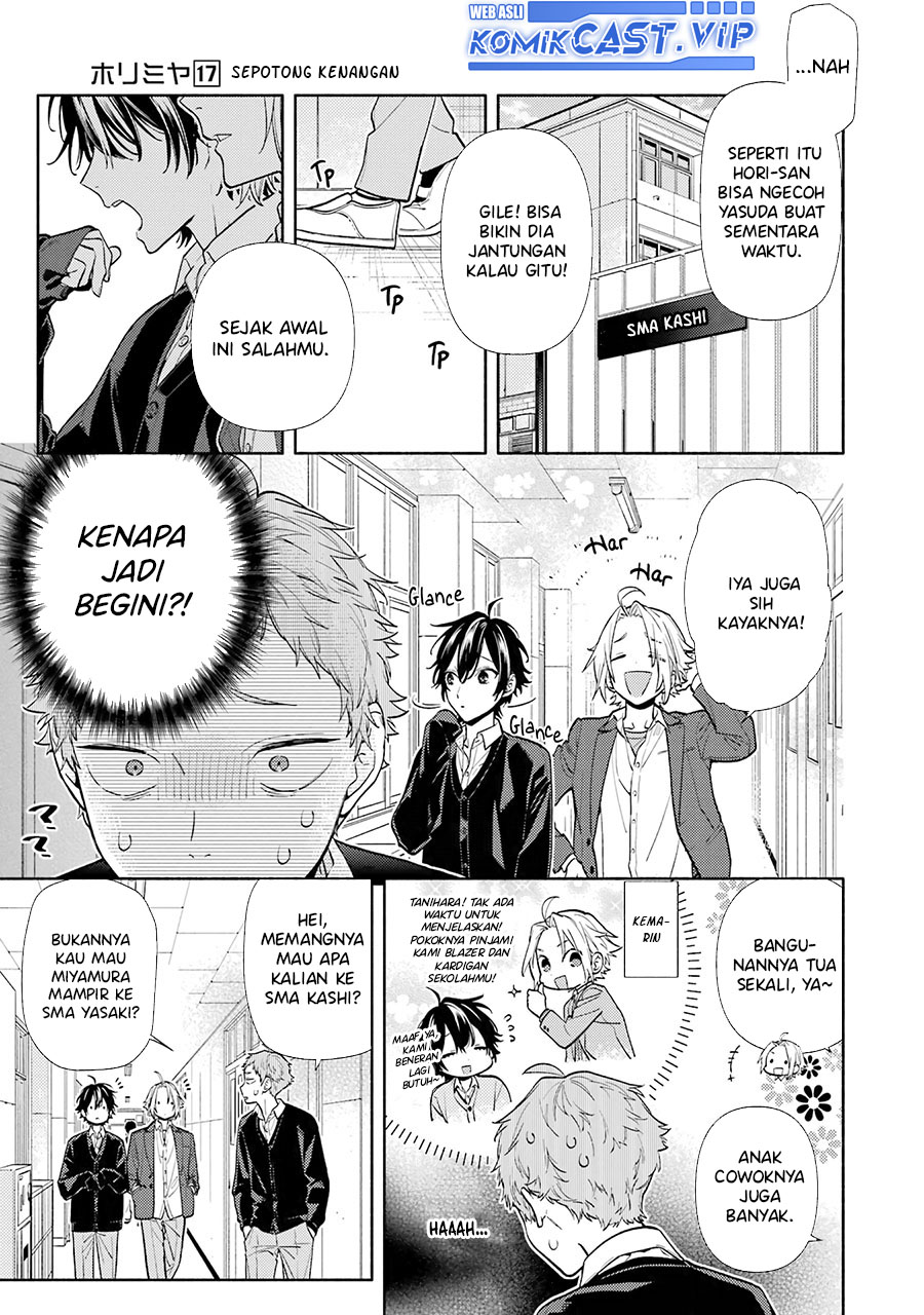 Horimiya Chapter 124 Gambar 14