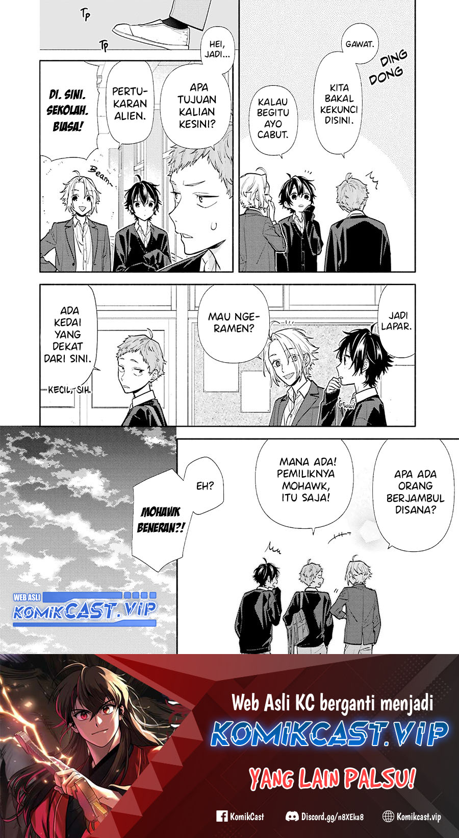 Horimiya Chapter 124 Gambar 25