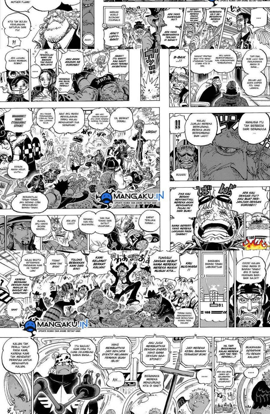 One Piece Chapter 1090 Gambar 3