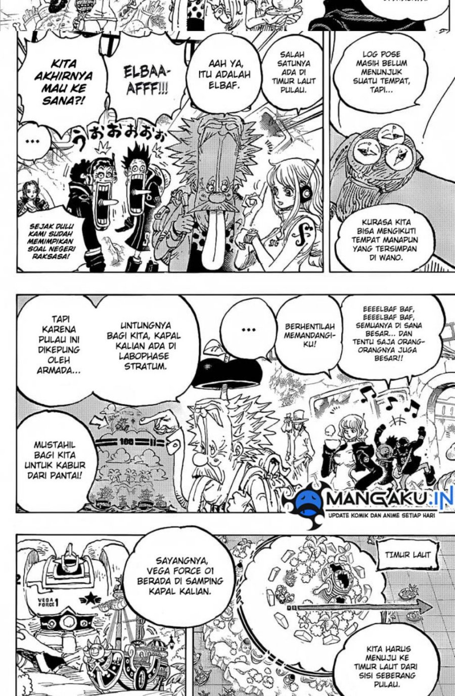 One Piece Chapter 1090 Gambar 6