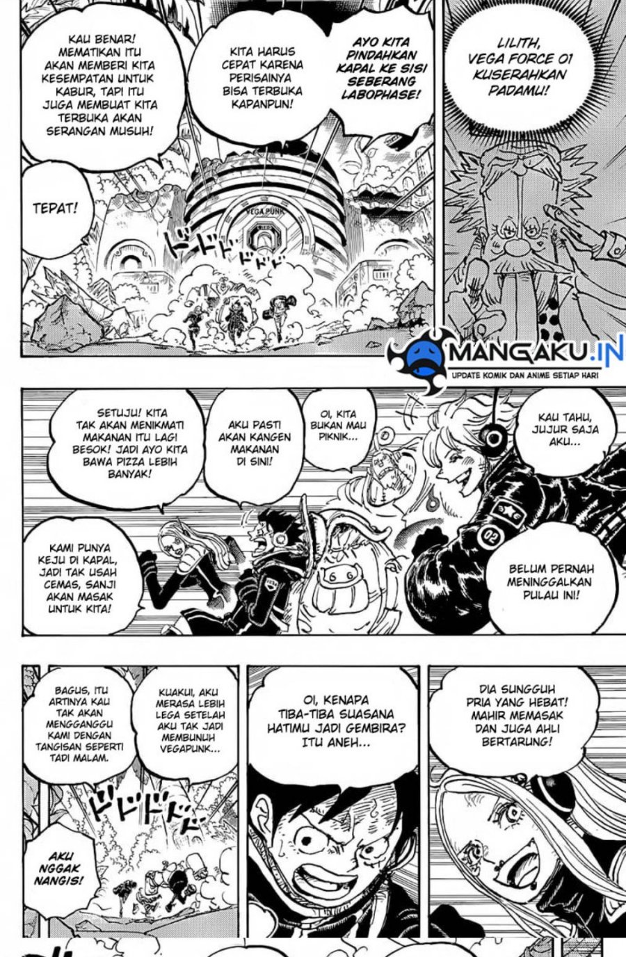 One Piece Chapter 1090 Gambar 8