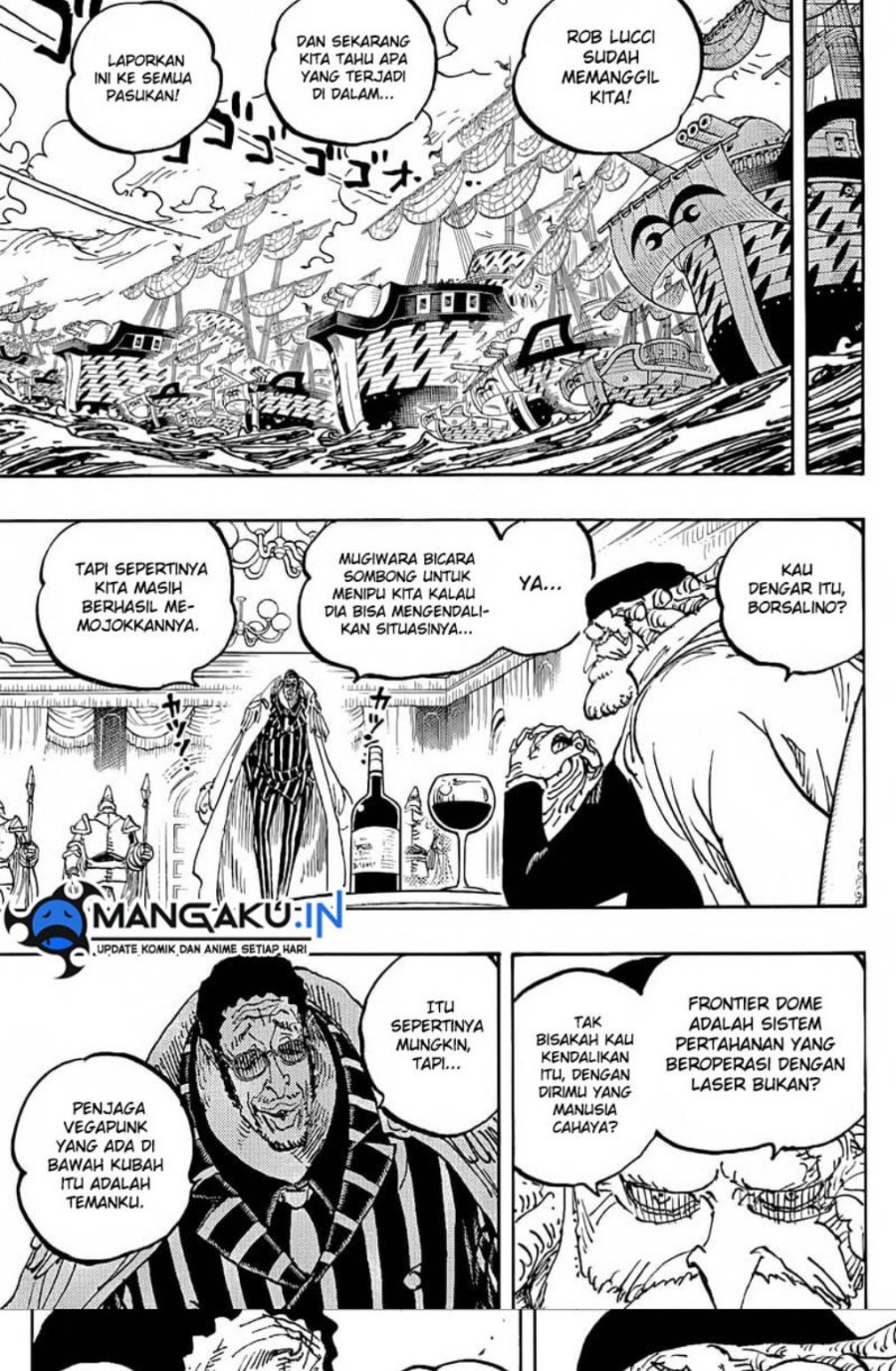 One Piece Chapter 1090 Gambar 9
