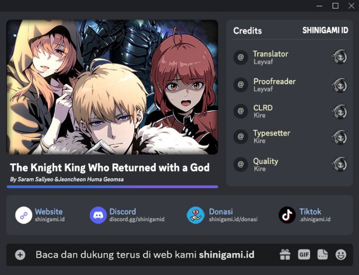 Komik The Knight King Who Returned with a God Chapter 20 gambar nomor 1