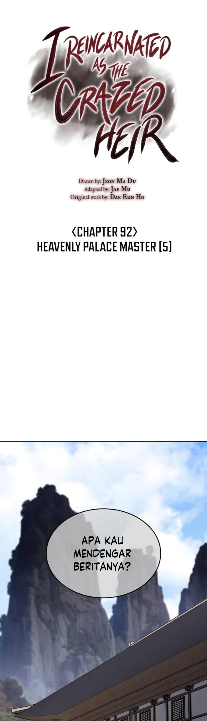 I Reincarnated As The Crazed Heir Chapter 92 Gambar 80