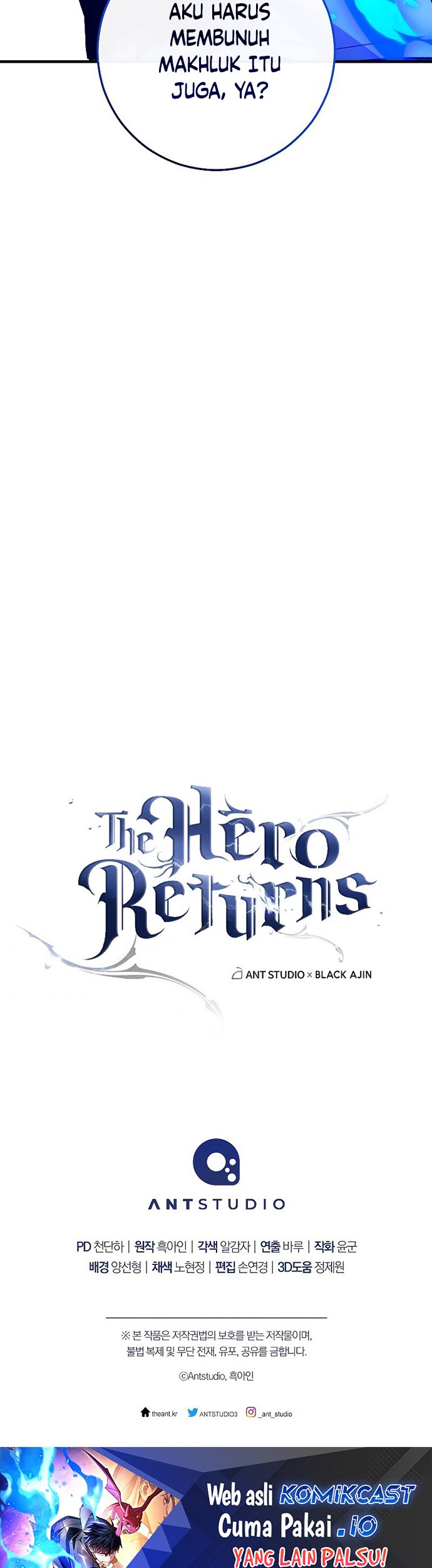 The Hero Returns Chapter 67 Gambar 102