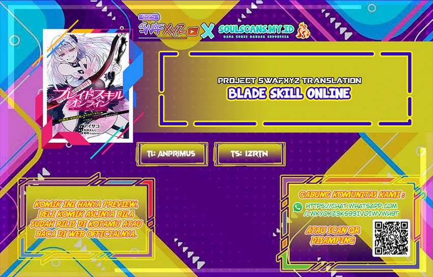 Komik Blade Skill Online: Gomi Shokugyou de Saijaku Bukide Kuso Status no Ore, Itsunomanika “Last Boss” ni Nariagarimasu! Chapter 04 gambar nomor 1