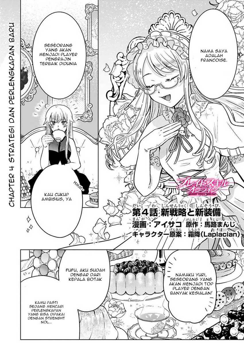 Manga Blade Skill Online: Gomi Shokugyou de Saijaku Bukide Kuso Status no Ore, Itsunomanika “Last Boss” ni Nariagarimasu! Chapter 04 gambar nomor 2
