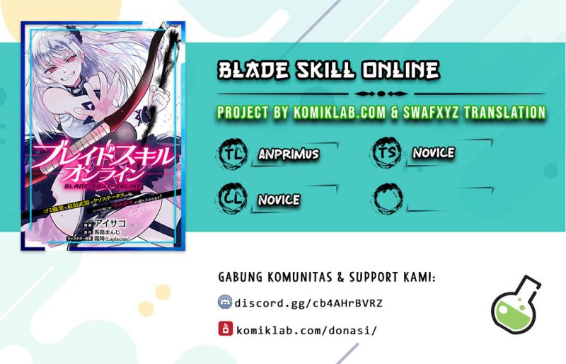 Komik Blade Skill Online: Gomi Shokugyou de Saijaku Bukide Kuso Status no Ore, Itsunomanika “Last Boss” ni Nariagarimasu! Chapter 03 gambar nomor 1