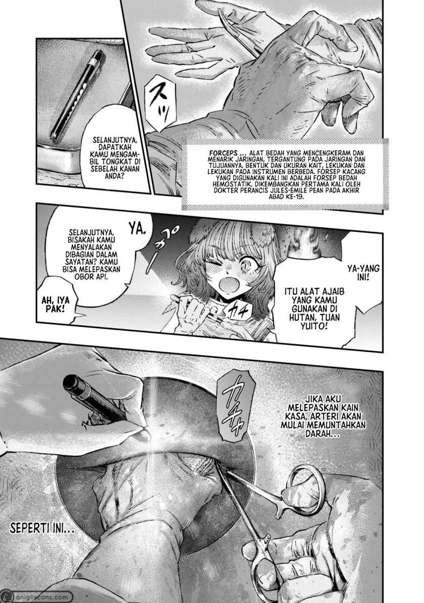 Koudou ni Hattatsu Shita Igaku wa Mahou to Kubetsu ga Tsukanai Chapter 03 Gambar 24